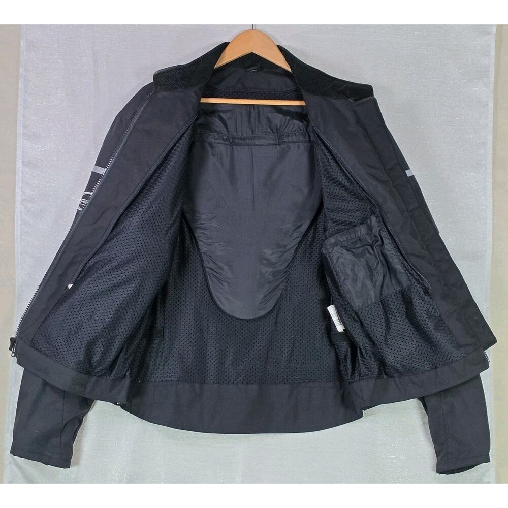 First Racing Jacket Men’s Large Motocross Motorcycle Riding Armor Padded Black - Picture 2 of 15